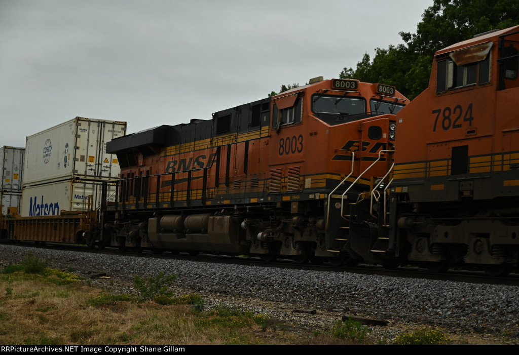 BNSF 8003 Roster shot